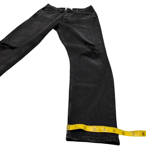 ✨HOST PICK✨AGOLDE | Nico in Cassette Black | Grunge Punk Distressed Jean | 26 - Picture 14 of 16